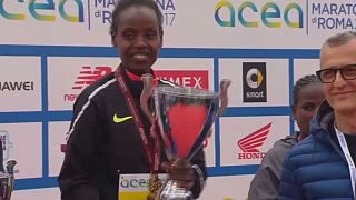 Ethiopian athletes win men and women's Rome marathon