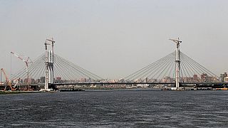 Egypt opens world's widest suspension bridge