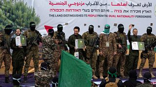 Hamas, Israel exchange captives as first phase of fragile truce ends