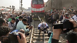 Egyptian sets new world record by pulling 279 tonne train with his teeth