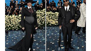 Singer Rihanna stuns with baby bump at Met Gala, third pregnancy confirmed