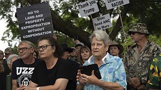 Reports that first white South African 'refugees' due to arrive in US next week