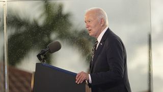 U.S. President Biden visits slavery museum in Angola
