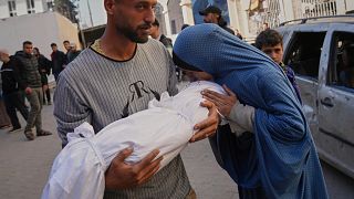 Casualties after Israel bombs hospital in Gaza's south
