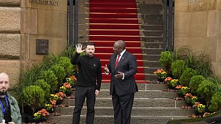 Zelenskyy cuts short visit to South Africa after deadly Russian strike on Kyiv