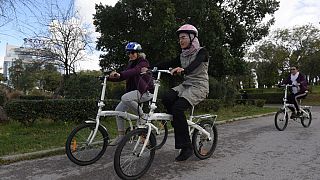 Car ban and virus curfew open Tunis streets to cyclists