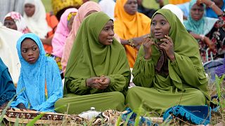 Muslims attend prayers marking end of Ramadan in Nigeria
