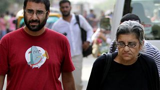 Egyptian-UK activist Alaa Abdel Fattah gets sick on hunger strike in prison