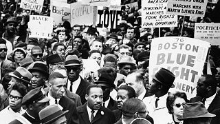 Trump's attack on diversity take center stage as Boston remembers 1965 Freedom Rally 
