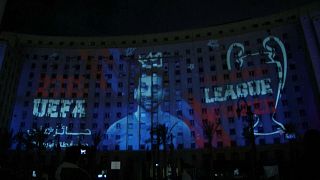 Football: Mo Salah's records displayed on Tahrir complex, Cairo