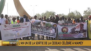 Thousands take to the streets to mark Niger's departure from ECOWAS