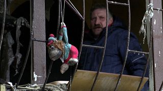Russian strike hits residential building in Kyiv