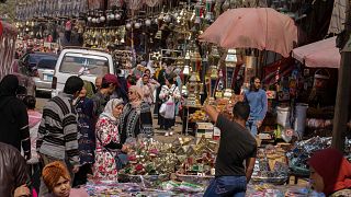 Muslims in Cairo stock up on provisions for Ramadan 