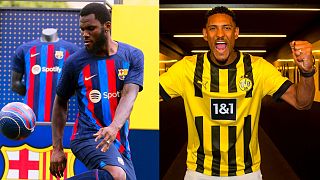 Ivory Coast's Franck Kessie welcomed to Barcelona, Sebastian Haller received at Dortmund